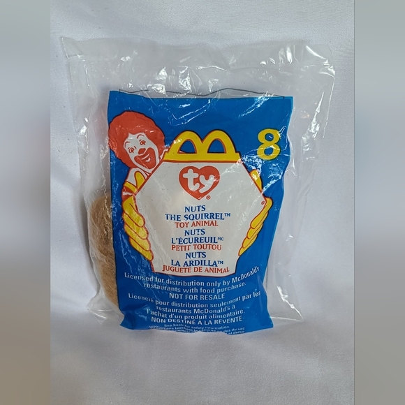 Nuts the Squirrel - TY Teenie Beanie  Baby - Picture 2 of 7